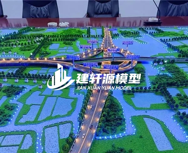 洪泽高速公路沙盘定制